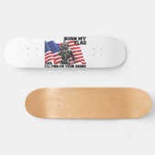Skateboard Patriote américain (Horz)