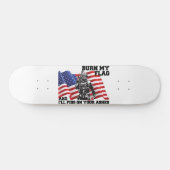 Skateboard Patriote américain (Horz)