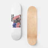 Skateboard Patriote américain (Recto)