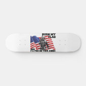 Skateboard Patriote américain (Horz)