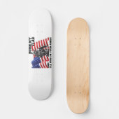 Skateboard Patriote américain (Recto)