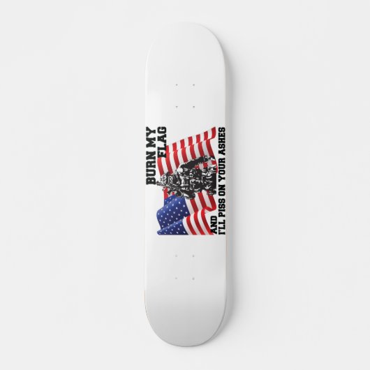 Skateboard Patriote américain (Devant)