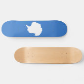 Skateboard Patriotic Antarctica Flag (Horz)
