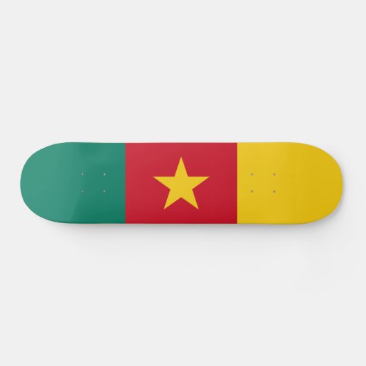Skateboard Patriotic Cameroon (Horz)