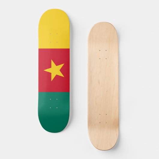 Skateboard Patriotic Cameroon (Recto)