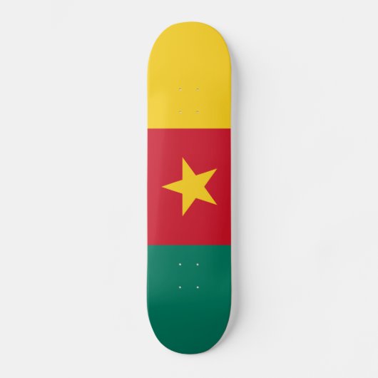 Skateboard Patriotic Cameroon (Recto)