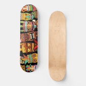 Skateboard Pattern de Tiki (Recto)