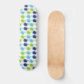 Skateboard Pattern of Whales, Cute Whales, Sea Animals (Recto)