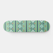 Skateboard Patters bleus de Tribal Green (Horz)