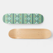 Skateboard Patters bleus de Tribal Green (Horz)