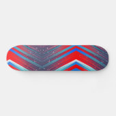 Skateboard Patters de Red White and Blue Zig (Horz)