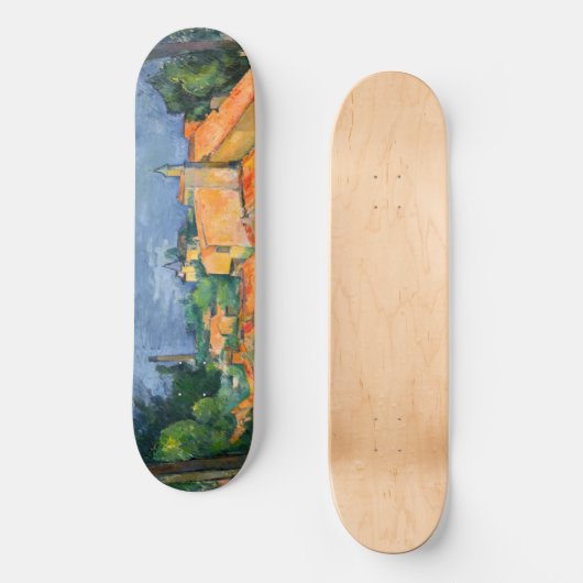Skateboard Paul Cezanne - Estaque aux toits rouges (Recto)