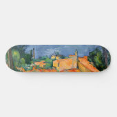 Skateboard Paul Cezanne - Estaque aux toits rouges (Horz)