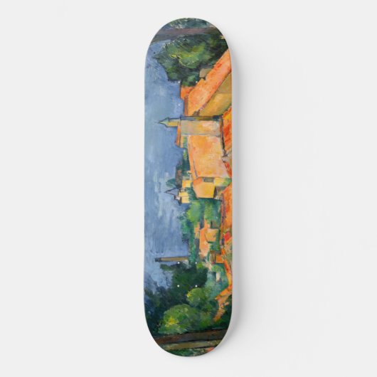 Skateboard Paul Cezanne - Estaque aux toits rouges (Recto)