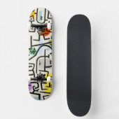Skateboard Paul Klee Expressionniste Abstrait Rich Harbour (Recto)