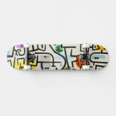 Skateboard Paul Klee Expressionniste Abstrait Rich Harbour (Horz)