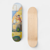 Skateboard Paul Signac - Femmes dans le puits (Recto)