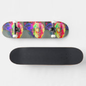 Skateboard Pavot Jaune (Horz)