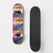 Skateboard Pavot Jaune (Recto)