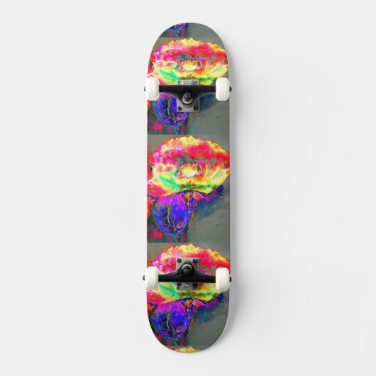 Skateboard Pavot Jaune (Recto)