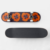 Skateboard Pavot orange écarlate 1 (Horz)