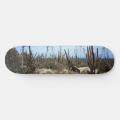 Skateboard Paysage Aruba Avec Cactus (Horz)