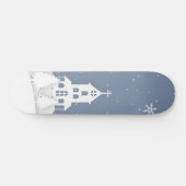 Skateboard Paysage de l'église de Noël (Horz)