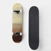 Skateboard Paysage du désert solitaire par Norman Wyatt (Recto)