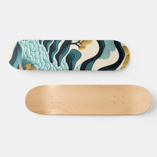 Skateboard Paysage moderne (Horz)