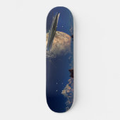 Skateboard Paysage UFO-Étranger World-SciFi (Recto)