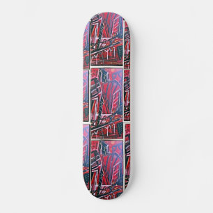 SKATEBOARD PAYSAGE URBAIN DÉDAIGNÉ