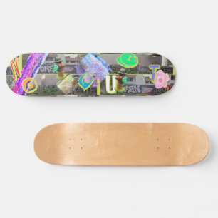 Skateboard Paysage Urbain Sans Décrochage