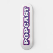 Skateboard PCAST skate deck (Recto)
