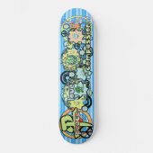 Skateboard Peace-Love-Compassion-Kanji - - - (Recto)
