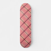 Skateboard Peach Plaid HAMbyWG (Devant)