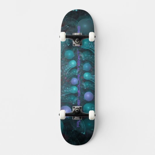Skateboard Peau Alien 001 (Recto)