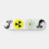 Skateboard Peau Panneau Radiation Atom Panneau Patinage (Horz)