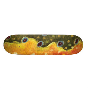 Skateboard Pêche à la truite