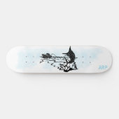 Skateboard *~* PÊCHEUR - Pêche à l'épée Initiales Poisson (Horz)