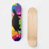 Skateboard Peignez la planche à roulettes de tortue (Recto)