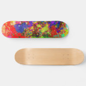 Skateboard Peignez l'éclaboussure (Horz)