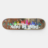 Skateboard Peindre le parc (Horz)