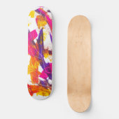 Skateboard peinture à éclat (Recto)