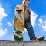 Skateboard Peinture à l'huile Whimsical blanc jaune vert<br><div class="desc">Peinture à l'huile de Whimsical Paint Patinage blanc jaune vert. ♥ Si vous avez besoin d’aide,  n’hésitez pas à me contacter via le "CONTACT SELLER" et je suis heureux de vous aider ! ♥</div>