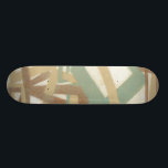 Skateboard Peinture à main levée par Norman Wyatt<br><div class="desc">Un original de Norman Wyatt Jr. Peinture abstraite moderne à main libre dans les tons de terre bouchée. Il aurait l'air bien sur un mur couleur crème,  un coussin en coquille d'oeuf,  ou comme un design sur une chemise marron. Comment allez-vous vous customiser du vôtre ?</div>