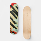 Skateboard Peinture à papier peint Cool unique (Recto)