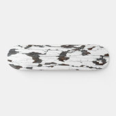 Skateboard Peinture à peaux blanches (Horz)
