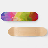Skateboard Peinture Abstraite | Art Abstrait 7 (Horz)