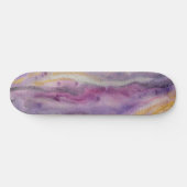 Skateboard Peinture Abstraite en or de Moonglow (Horz)