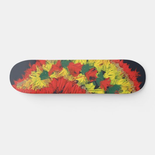 Skateboard Peinture acrylique  (Horz)